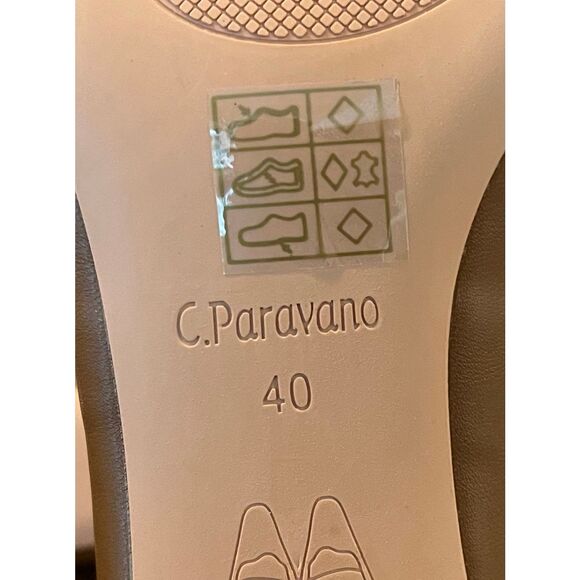 C.Paravano Women's Pumps I Pointed Toe Kitten Heel I Closed Toe Dress Pump -9.5 - Picture 7 of 9